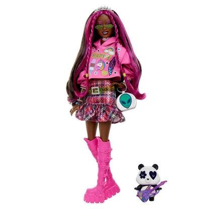 Barbie -  Doll With Pet Panda Barbie Extra Kids Toys And Gifts