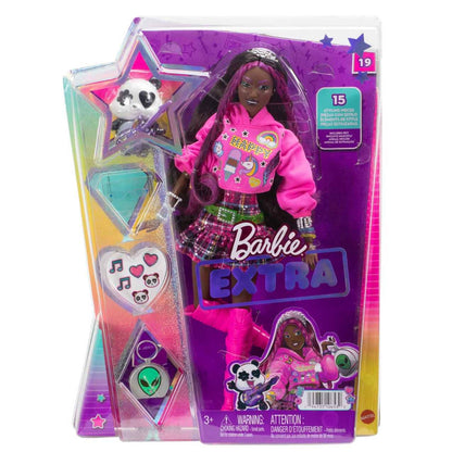 Barbie -  Doll With Pet Panda Barbie Extra Kids Toys And Gifts