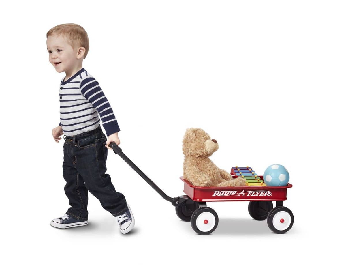 Radio Flyer - My 1st Wagon Classic Miniature Toy Wagon W7A