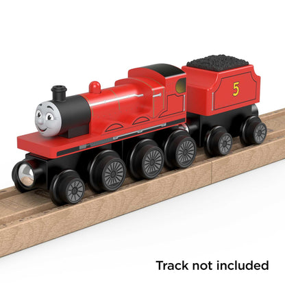 Thomas & Friends -  Wooden Railway James Engine And Coal-Car