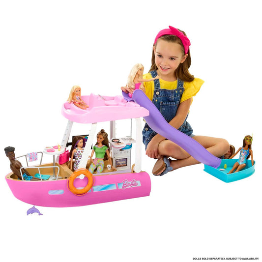 Barbie -  Dream Boat Playset With Pool Slide And 20+ Accessories