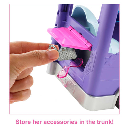 Barbie -  Extra Mini Minis Tour Bus Playset With Doll Expandable Vehicle Clothes And Accessories